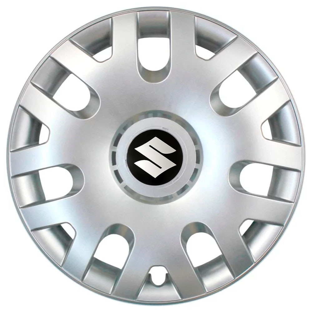 Автомобільні модельні ковпаки R14 Suzuki 204 4шт, SJS, сріблясті Київ - фото 1