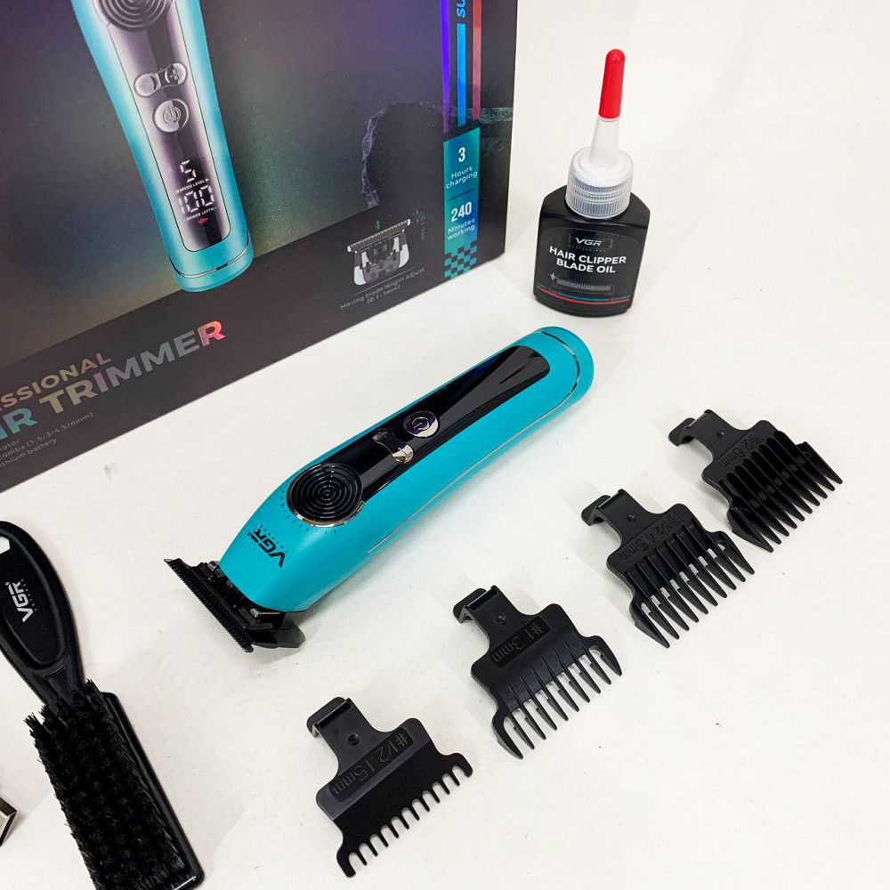 Домашні машинки для стрижки, Бездротовий тример для стрижки та гоління Електромашинка EL-21 Львів - фото 6