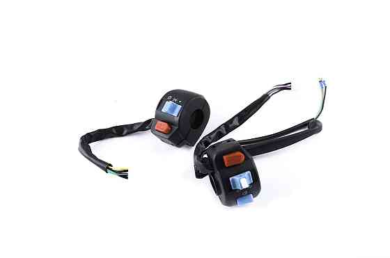 Блоки кнопок керма (пара) скутер 4 Т Китай 50 (диск/барабан) (+важіль, кріплення) Мукачево