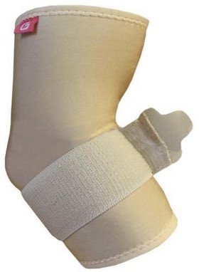 Супорт локтя эластичный GRANDE GS-430 (1 ШТ) Вишнёвое - изображение 1