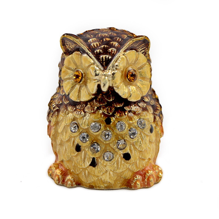 Наперсток металлический под Фаберже Сова Киев - изображение 1