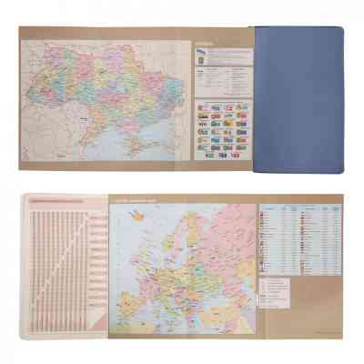 Тижневик Leo planner датований 2026 "Glory", м‘який, блакитний, 352 сторінки (252631) Вінниця