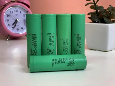 Аккумулятор 18650 Samsung INR18650-25R 2500mah (20А) Зеленый Киев - изображение 5