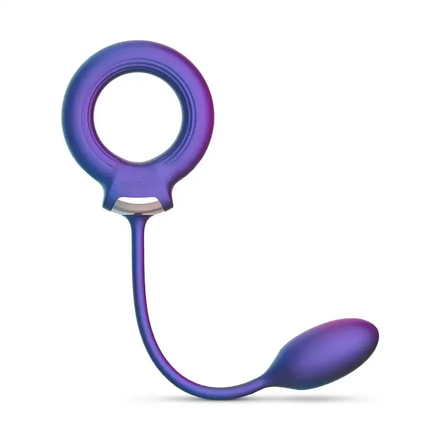 Ерекційне віброкільце з віброяйцем Hueman - Eclipse Anal Vibrator Львів - фото 2