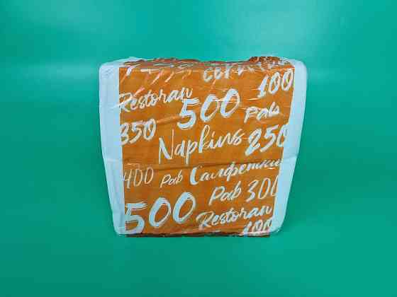 Серветка паперова 250лист ФАБРИКАНТ'ю однотонна (1 пачка) Харків