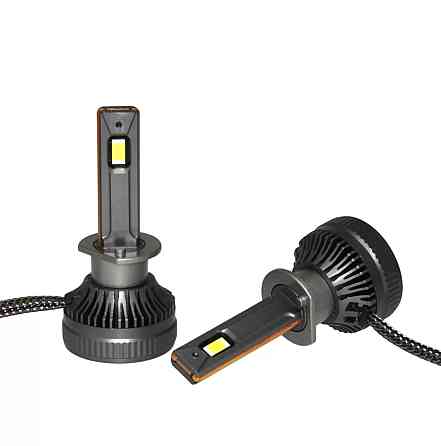 Комплект світлодіодних ламп QLine DualVision H1 (P14,5s) 65W Canbus 6000K 12V Харків