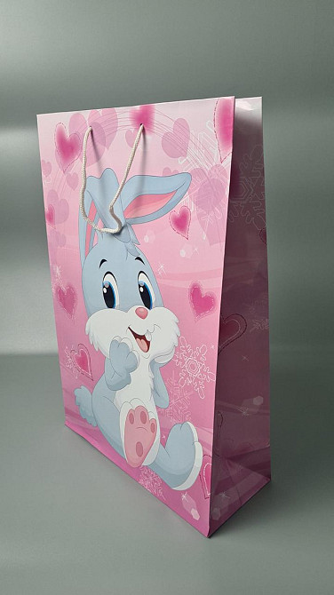 Пакет бумажный гигант вертиркальный (30х42х12)(артGV-053) (12 шт) Харьков - изображение 1