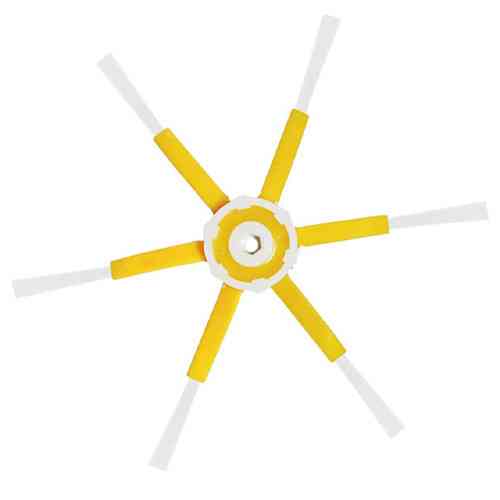 Щітка бокова для робота пилососа iRobot Roomba 500 600 700, змінна, 6 лопатей, нейлон, силікон Київ