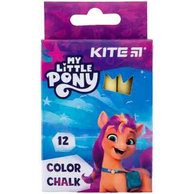 Мел Kite цветные Jumbo My Little Pony, 12 цветов (LP24-075) Винница