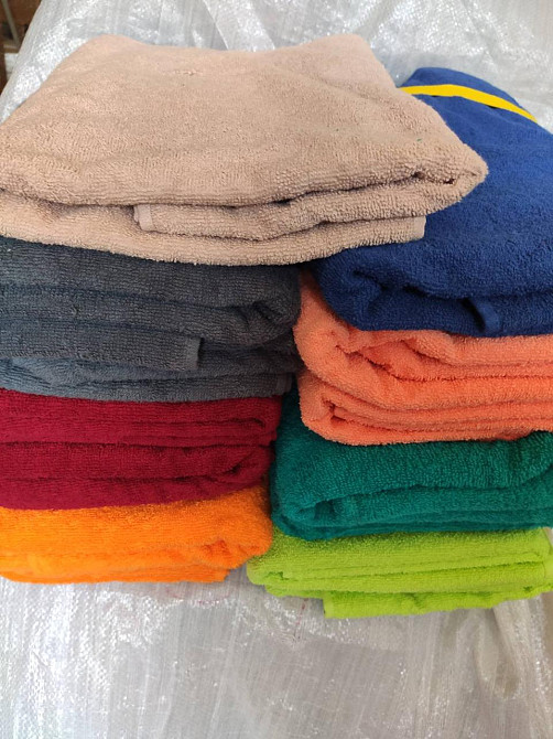 Махровое полотенце 2 сорт 70×140 -100% хлопок Киев - изображение 4