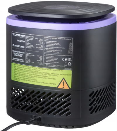 Озонатор-іонізатор 2в1 60 000Мг/год 140 Вт Toolme (Польща) Київ