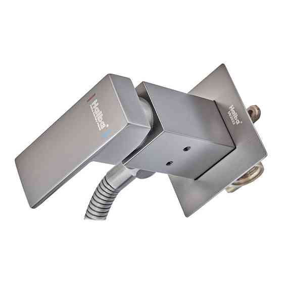 Змішувач для біде вбудований Haiba Kubus 002 (Inner) Graphite колір графіт (HB4003) Чернівці