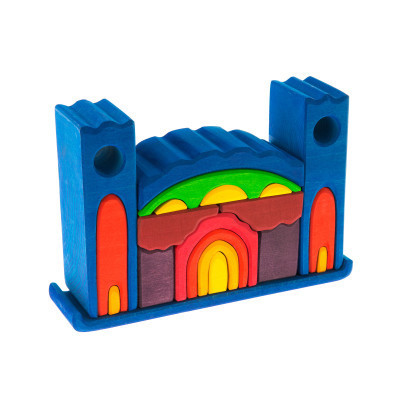 Конструктор Nic деревянный Все в замке синий (NIC523268) Винница - изображение 8