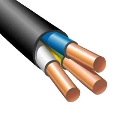 Кабель силовий ЗЗКМ 3х2.5 кв.мм негорючий, круглий, 100м (ВВГнг 3x2,5 ECG / 706105) Вінниця - фото 1