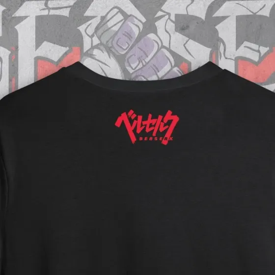 Футболка чоловіча з  принтом Берсерк Розмір 48 Anime0024 Дніпро