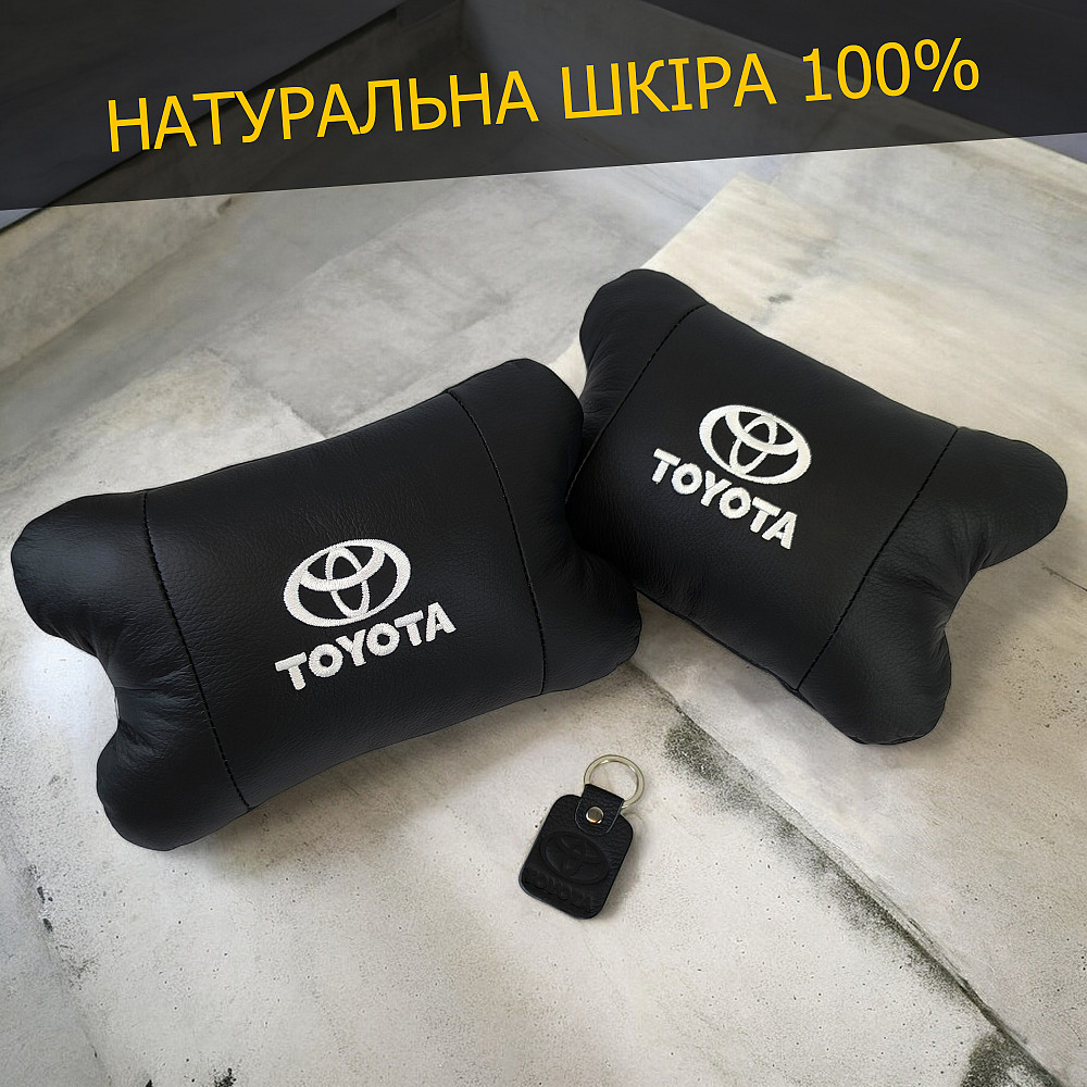 Подушки для подголовников в машину Toyota, Подушка подголовник для водителя, Подушки на кресло в авто QU-41 Львов - изображение 9
