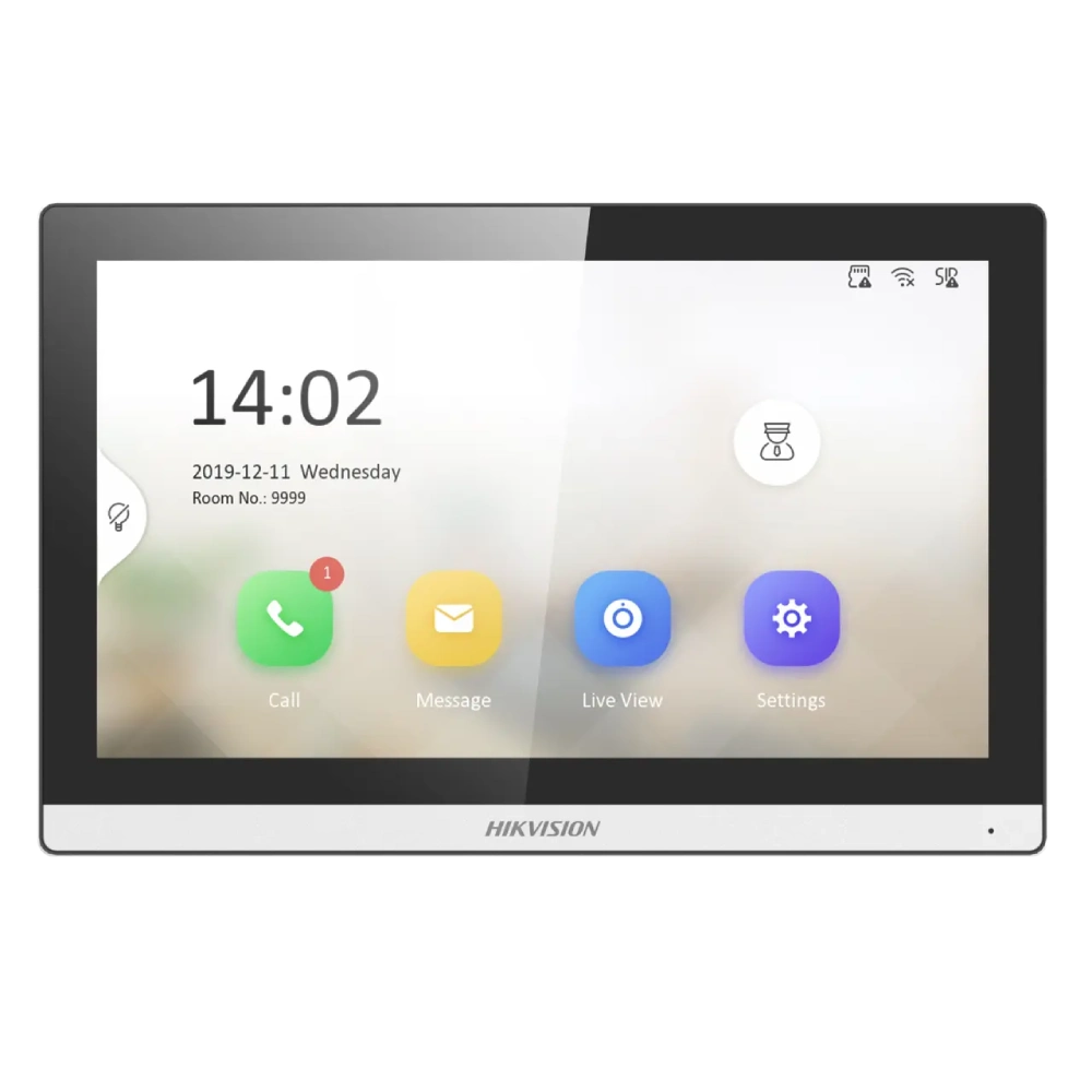 7" IP WiFi відеодомофон з пам'яттю Hikvision DS-KH6350-WТE1 Київ - фото 6
