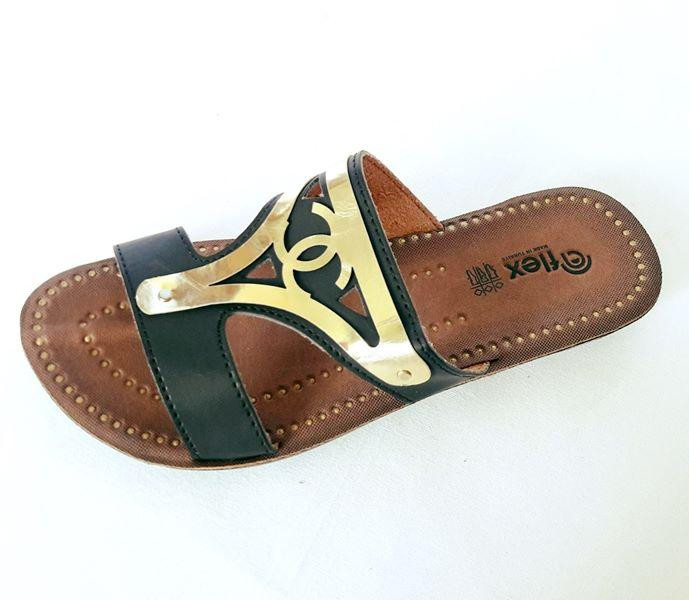 Женские Тапочки Шлёпанцы Сланцы Чёрные (размеры: 36,37,38) Днепр - изображение 6