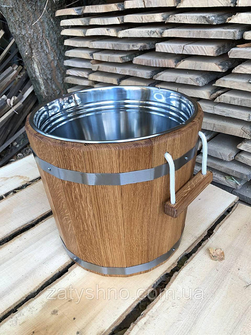 Запарник с нержавеющей вставкой 20 л Киев - изображение 1