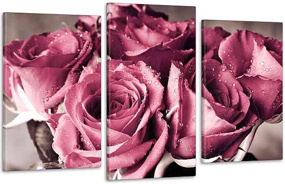 Модульна картина Букет Троянд Art-118_3 Київ