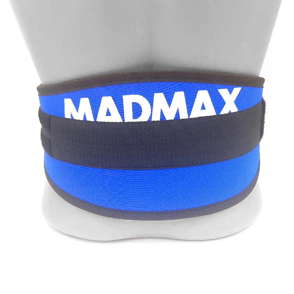Пояс для важкої атлетики MadMax MFB-421 Simply the Best неопреновий Blue L Каменское - изображение 8