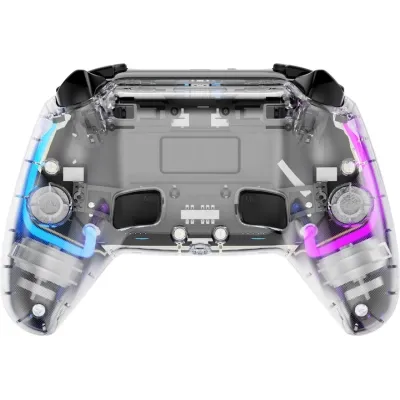 Геймпад GamePro GPS13T BT 5.3/USB/PC/iOS/Android/PS3/PS4 RGB Transparent (GPS13T) Вінниця - фото 9