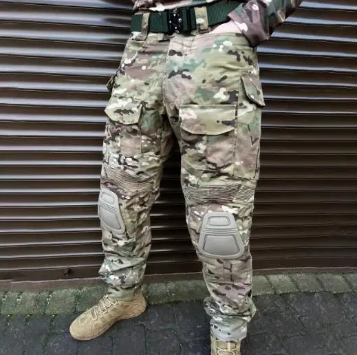 Тактичний комплект куртка парку Tactical Series та штани Yevhev G3 (Мультикам) XL Вінниця - фото 8