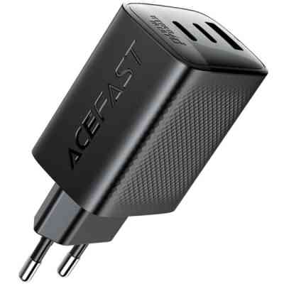Зарядний пристрій Acefast 2xUSB-C + 1xUSB 67W GaN black (6974316284048) Вінниця