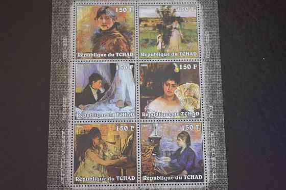 Чад. Искуство. Личности. Блок. 2002 рік (В-8) Полтава