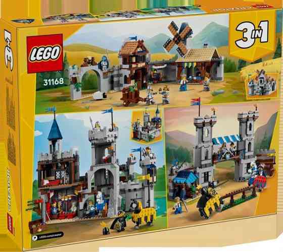 Конструктор LEGO Creator Середньовічний замок із лицарем на коні (31168) Харків