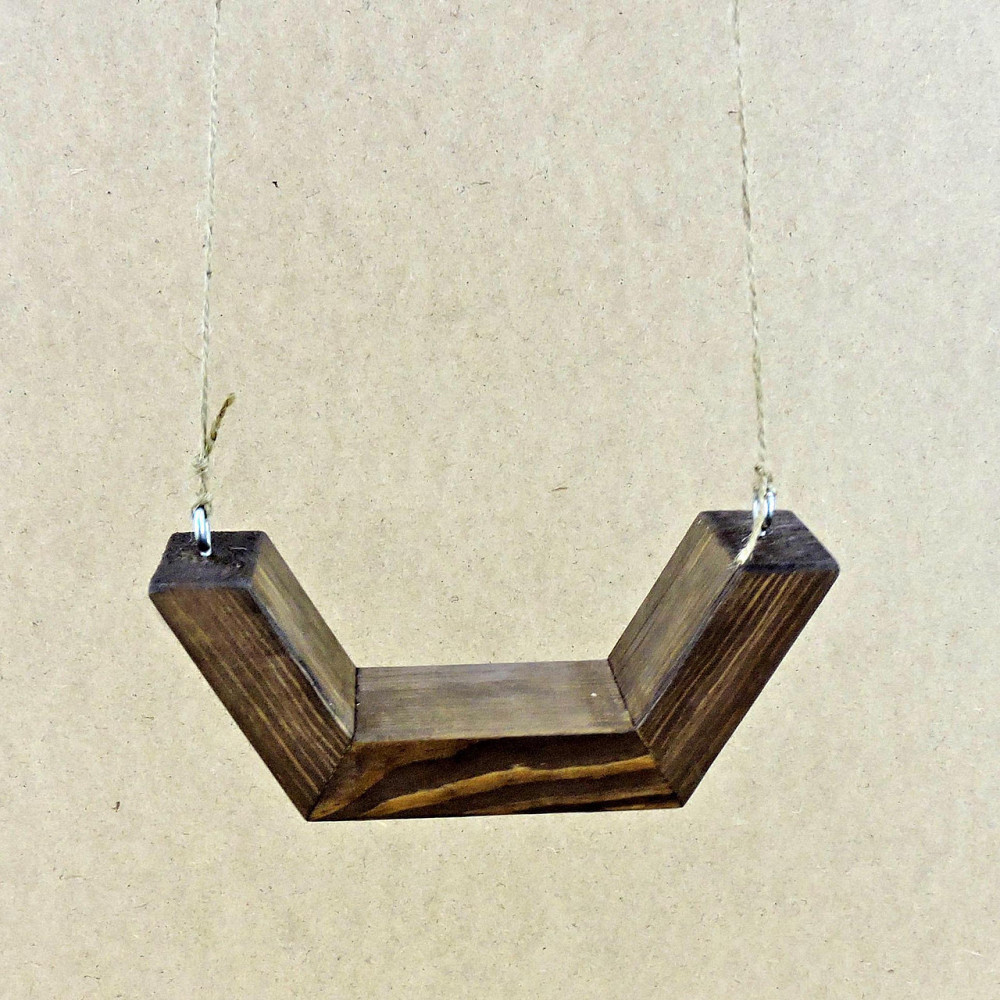 Полиця настінна для квітів "Ігуасу" мокко Миколаїв - фото 4