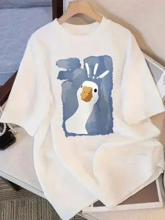 Футболка женская с принтом  42 Белая 2664081875 Днепр