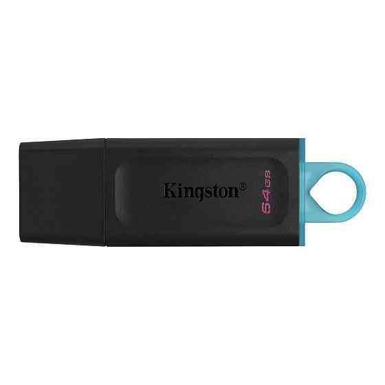 Flash Kingston USB 3.2 DT Exodia 64GB Black/Teal Київ