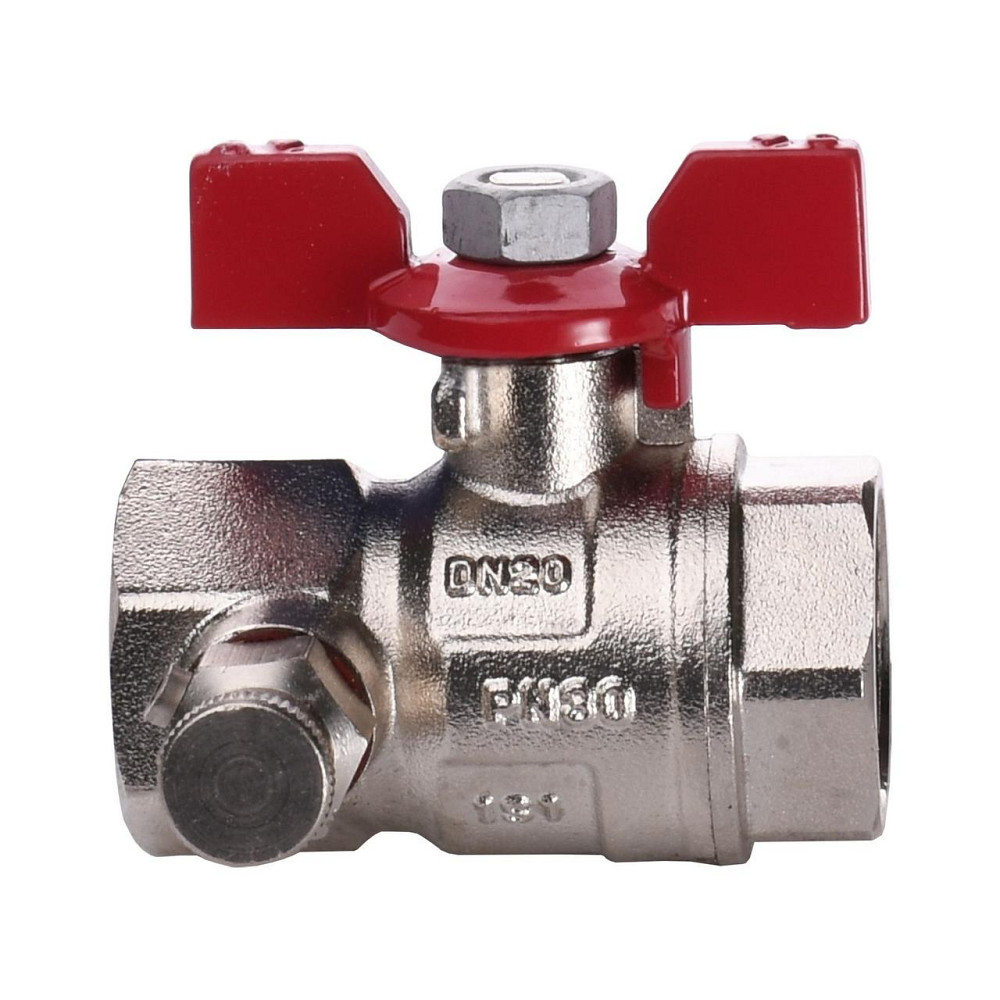 Кран шаровый полнопроходной ARCO VA30 3/4″ 152204 с краном Маевского (000019850) Киев - изображение 2