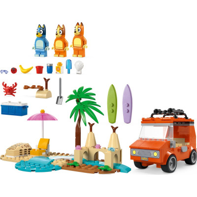 Конструктор LEGO Bluey Пляж и семейная поездка на автомобиле Блуи (11202) Винница - изображение 12
