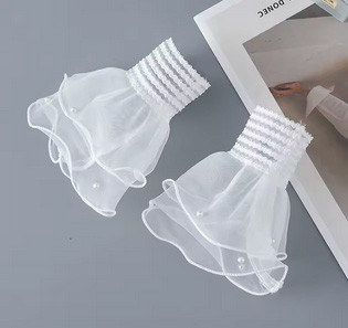 Манжеты женские ажурные белые Киев - изображение 2