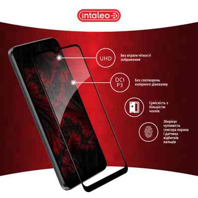 Скло захисне Intaleo Full Glue MOTO E13 Black (1283126573651) Вінниця