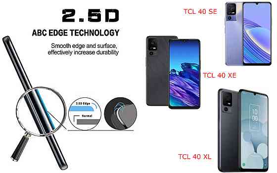 Защитное стекло ArmorGlass для TCL 40 SE, TCL 40 XE, TCL 40 XL – устойчивое к царапинам и ударам Киев