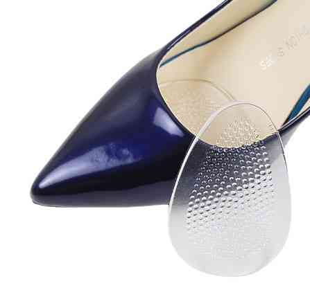 Стельки для обуви силиконовые 60 на 90 мм прозрачный Киев