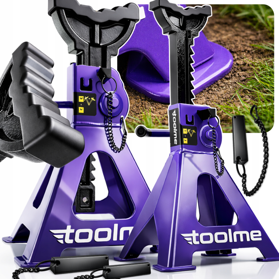 Подставки под машину 3т 300-430мм Toolme (Польша) Киев - изображение 1