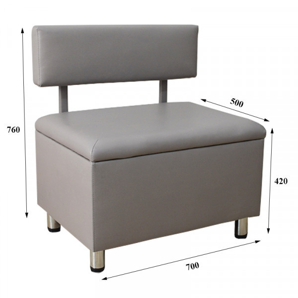 Диван для зони очікування Міні Київ - фото 1