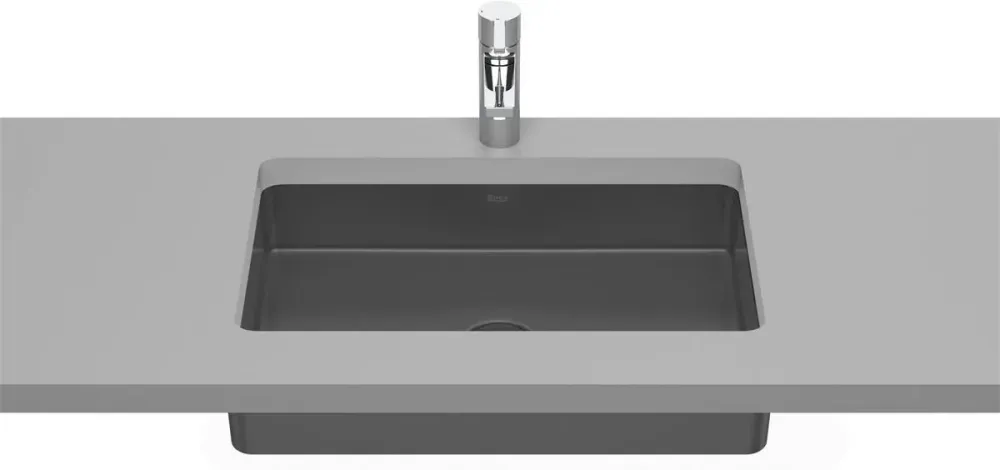 Раковина  Roca Inspira Square 60,5X39Cm Fineceramic Onyks (A327535640) Київ - фото 1