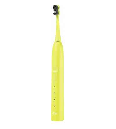 Звуковая гидроактивная зубная щетка Black Whitening II Electric Yellow (желтая) Megasmile Винница