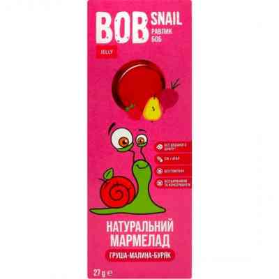 Мармелад Bob Snail груша-малина-свекла 27 г (4820219344216) Винница