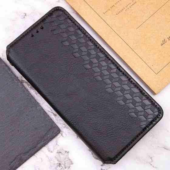 Чохол-книжка для смартфона Rubic Leather for Xiaomi Redmi Note 13 Pro 5G/POCO X6 5G Black Київ
