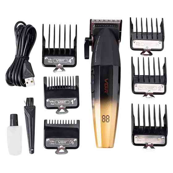 Триммер для волосся VGR з 6 насадками Київ