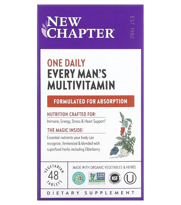 Мультивитамины для мужчин (Every Man's One Daily Multi) 48 таблеток Киев - изображение 2