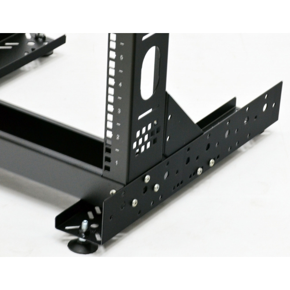 Стійка однорамна CMS UA-OF42-S-BK 42U чорна (без ніг) Київ - фото 4