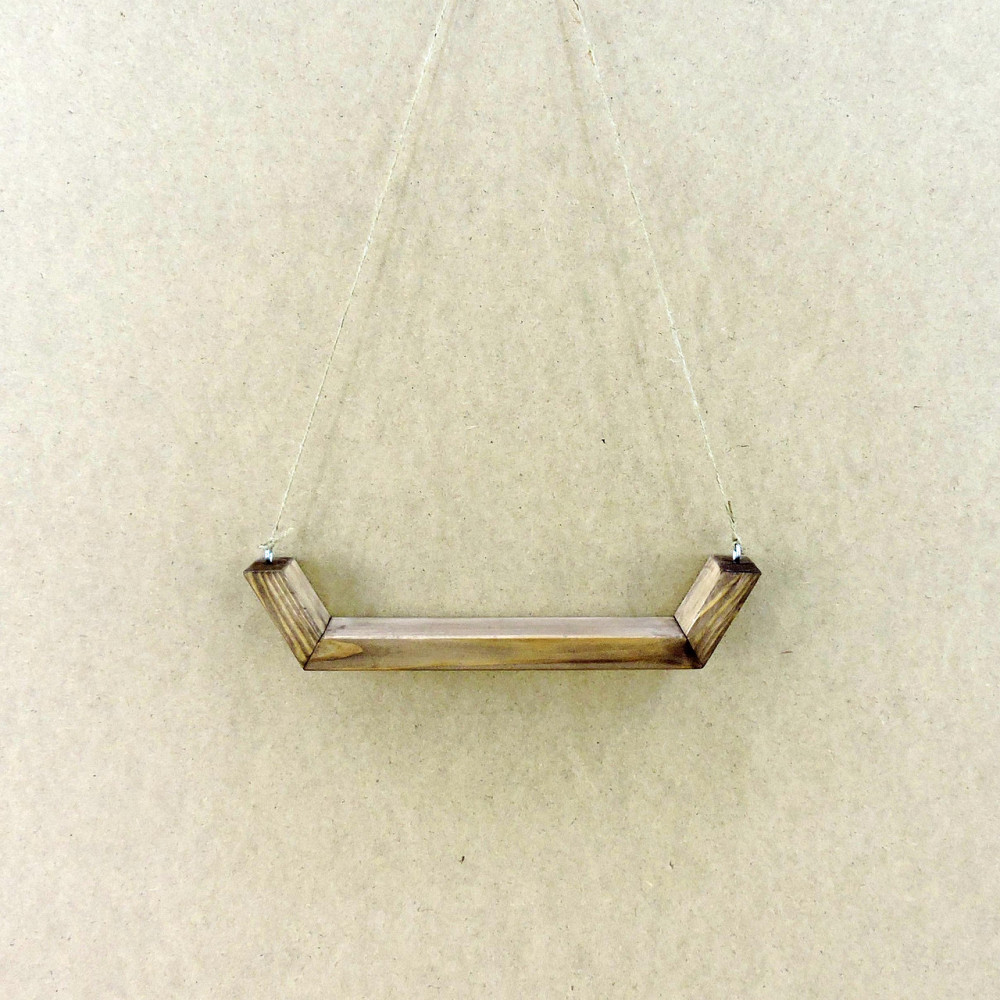 Полиця настінна для квітів "Редонда" капучино Миколаїв - фото 8