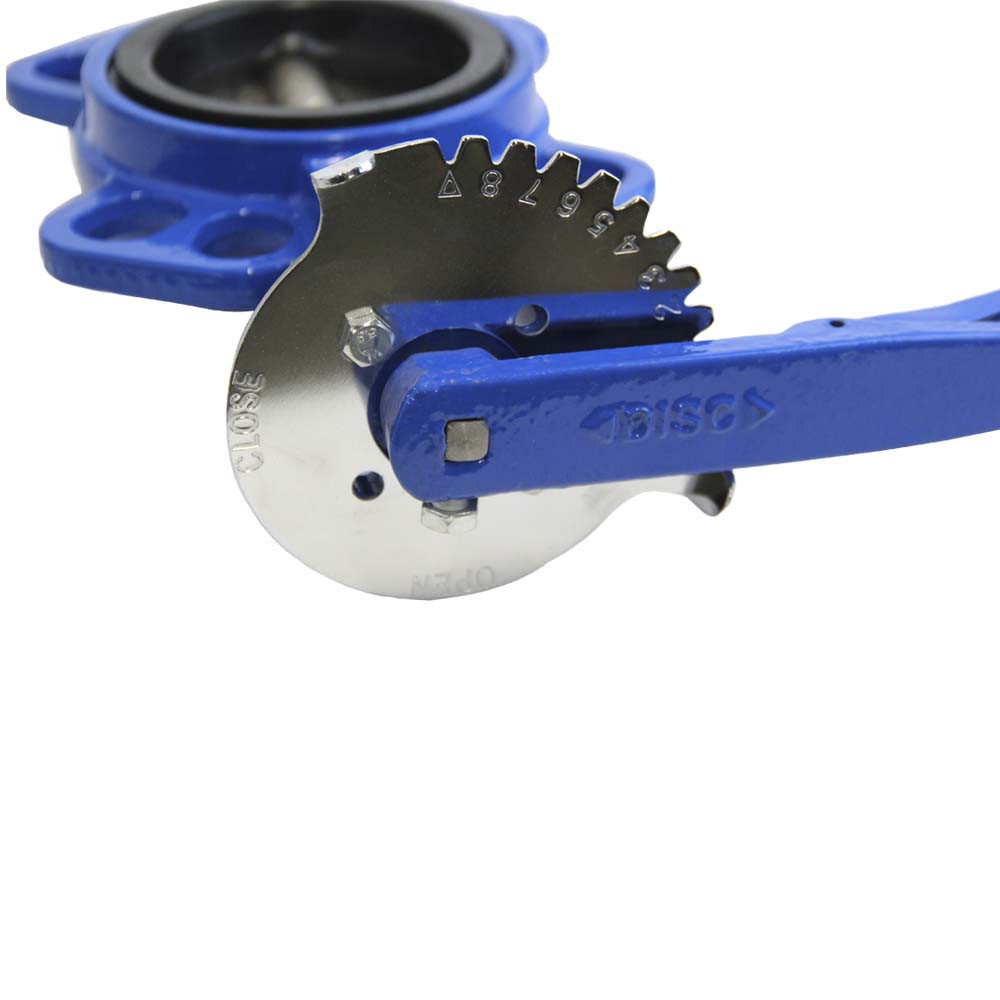 Flora Затвор межфланцевый "баттерфляй" 3'' корпус чугун (GGG50) диск чугун (GGG50) EPDM PN16 FL Коломия - фото 3